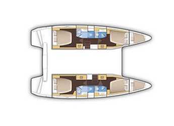 Louer catamaran à Lavrion Marina - Lagoon 42 A/C & GEN