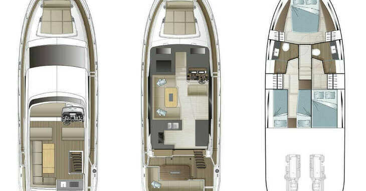 Chartern Sie yacht in Marina Kastela - Sealine F430