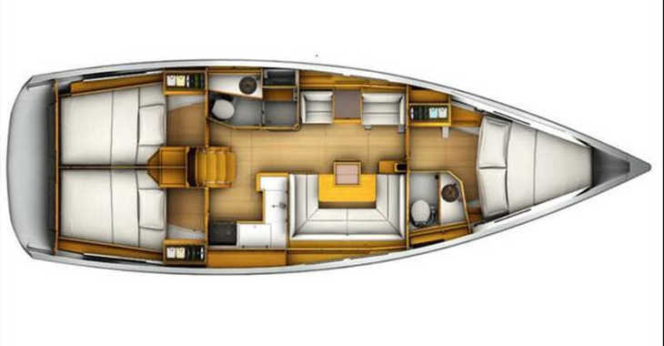 Louer voilier à Mandraki - Sun Odyssey 409