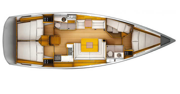 Rent a sailboat in Port of Agropoli - Sun Odyssey 449