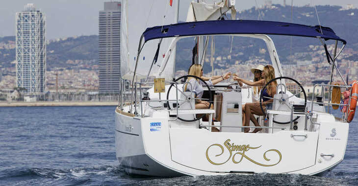 Louer voilier à Port Olimpic de Barcelona - Beneteau Oceanis 38