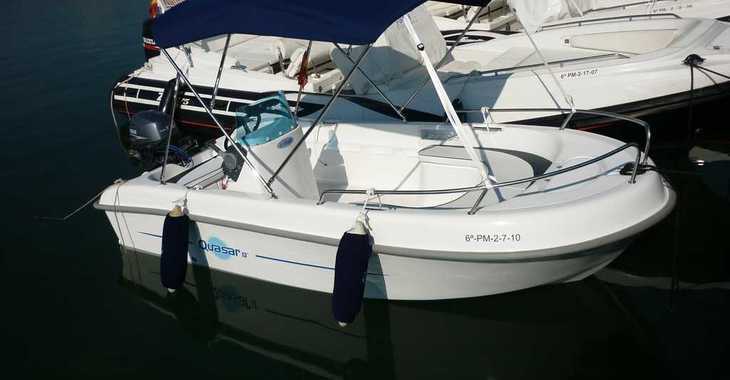 Chartern Sie motorboot in Port of Pollensa - Quasar 13 LX ( Sin Licencia ) 