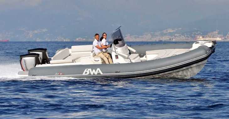 Rent a dinghy in Marina Ibiza - BWA 28