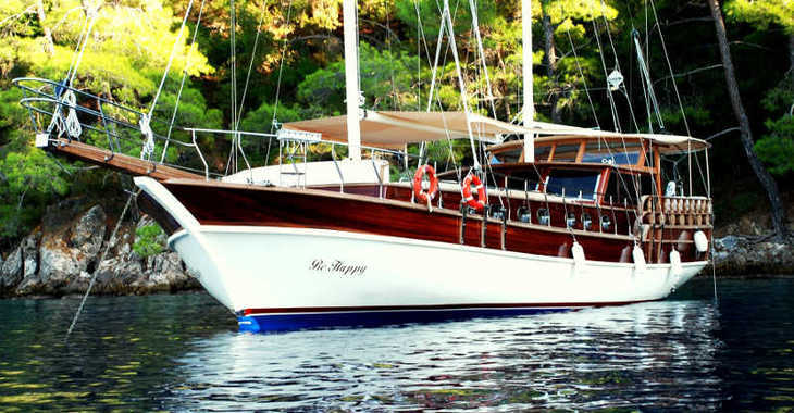 Rent a schooner in Bodrum Marina - Gulet Be Happy