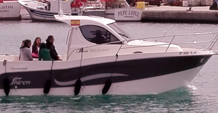 Rent a motorboat in Carboneras - Shiren 900 cruiser