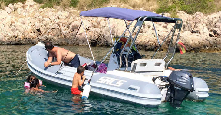Rent a dinghy in Port of Pollensa - SACS SRL 500 ( Sin Licencia ) 
