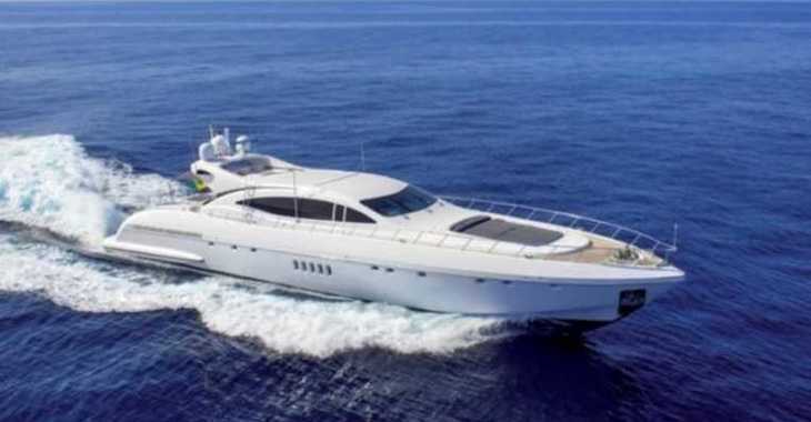 Rent a yacht in Contra Muelle Mollet - Mangusta 108