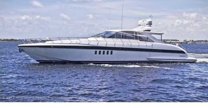Rent a yacht in Marina Ibiza - Mangusta 80