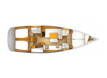 Rent a sailboat in Marina Skiathos  - Sun Odyssey 519 -  5 cabs