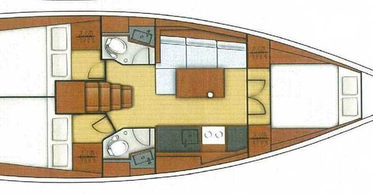 Louer voilier à Lefkas Marina - Oceanis 38.1