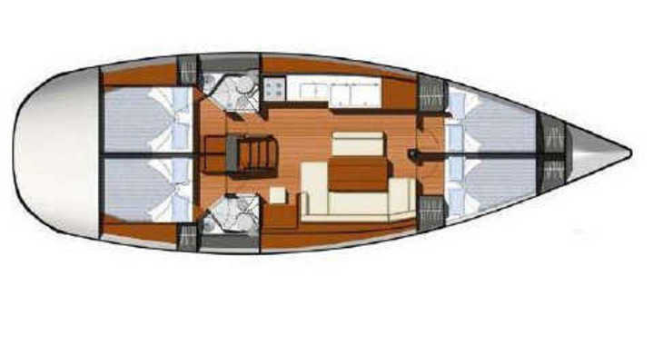Louer voilier à Nidri Marine - Jeanneau Sun Odyssey 44i