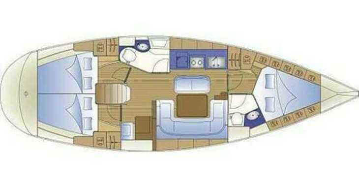 Louer voilier à Marina Gouvia - Bavaria 40 Cruiser