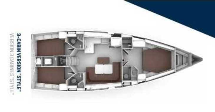 Rent a sailboat in Marina Gouvia - Bavaria Cruiser 46 Style