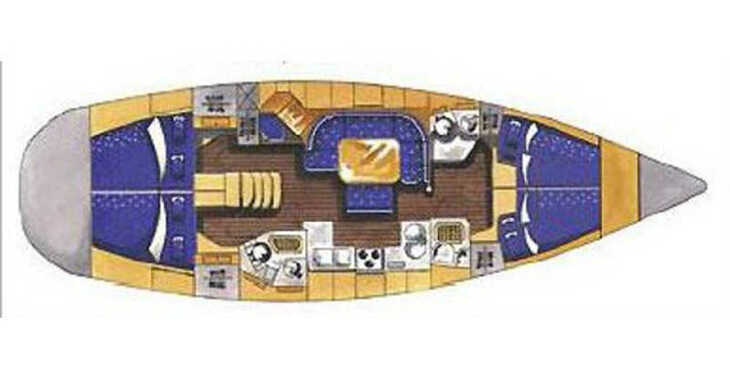 Chartern Sie segelboot in Nidri Marine - Elan 45