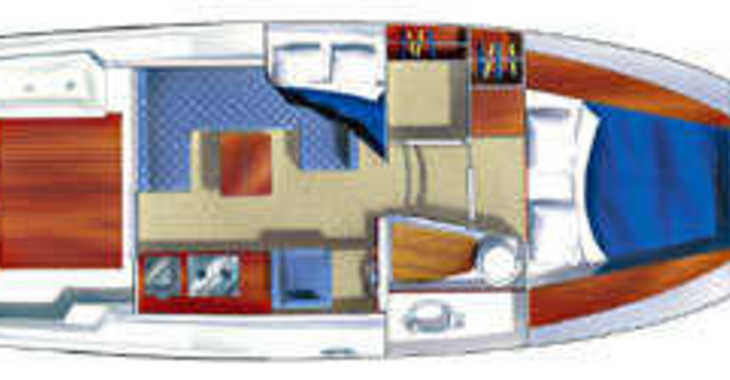 Louer bateau à moteur à Alimos Marina - Nimbus 320 Coupe