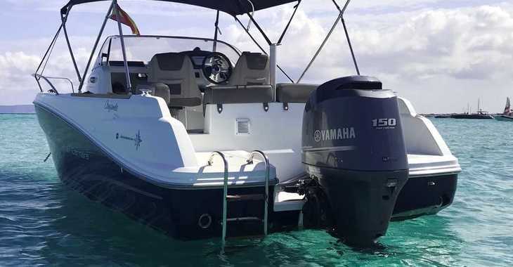 Rent a motorboat in Marina Botafoch - Jeaneau Cap Camarat 6.5 WA