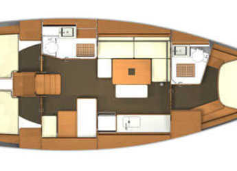 Rent a sailboat in Marina Frapa - Dufour 405 Grand Large