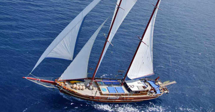 Rent a schooner in Bodrum Marina - Gulet Levant Kaptan