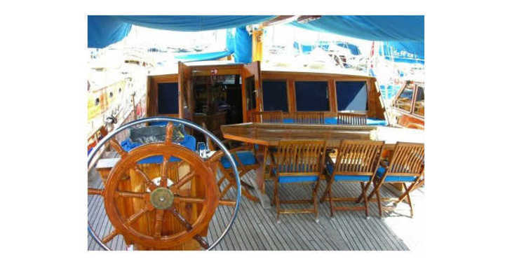 Rent a schooner in Bodrum Marina - Gulet Ariva I