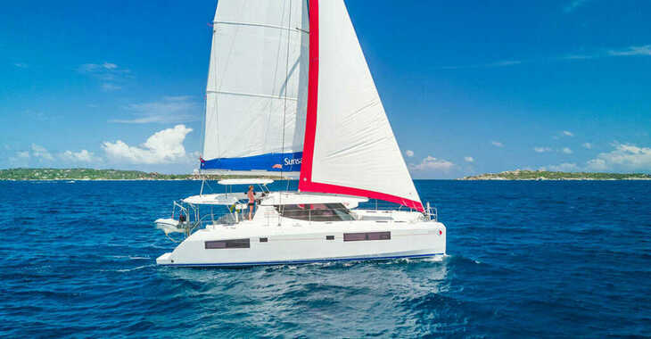 Rent a catamaran in Nidri Marine - Sunsail 454 (Classic)
