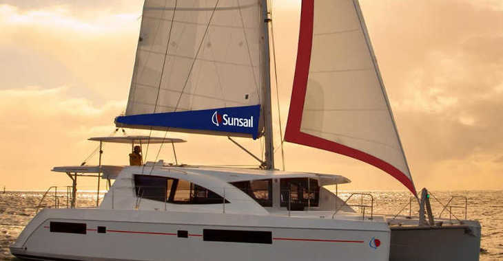 Rent a catamaran in Wickhams Cay II Marina - Sunsail 484 (Classic)