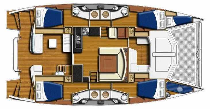 Rent a catamaran in Wickhams Cay II Marina - Sunsail 484 (Classic)