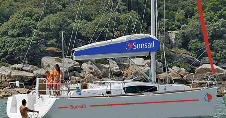 Rent a sailboat in Port Louis Marina - Sunsail 41.3 (Classic)