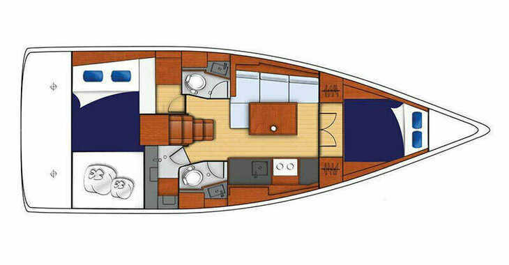 Rent a sailboat in Wickhams Cay II Marina - Moorings 382 (Club)