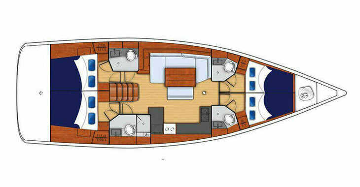Chartern Sie segelboot in Agana Marina - Moorings 48.4 (Club)