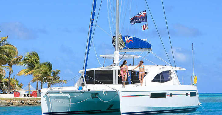 Rent a catamaran in Rodney Bay Marina - Moorings 4800 (Club)