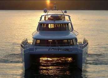Rent a power catamaran  in Palm Cay Marina - Tri-deck Power Cat 80