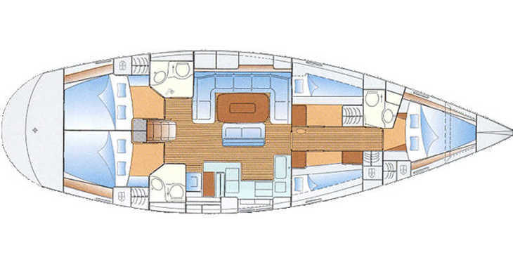 Louer voilier à Nidri Marine - Bavaria Cruiser 50