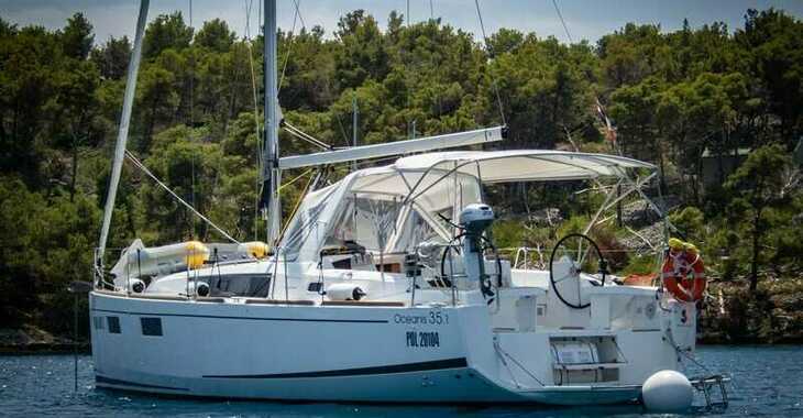 Rent a sailboat in Marina Split (ACI Marina) - Beneteau Oceanis 35.1