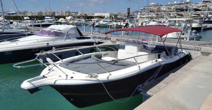 Louer bateau à moteur à Marina Ibiza - White Shark 298 (Day charter only)