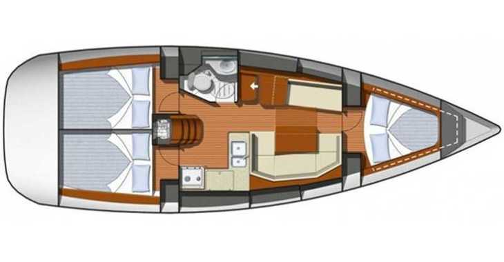 Louer voilier à Netsel Marina - Sun Odyssey 36i