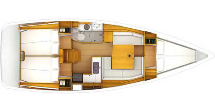 Louer voilier à Netsel Marina - Sun Odyssey 389