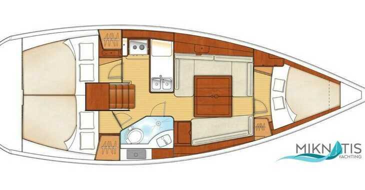 Rent a sailboat in Netsel Marina - Oceanis 34