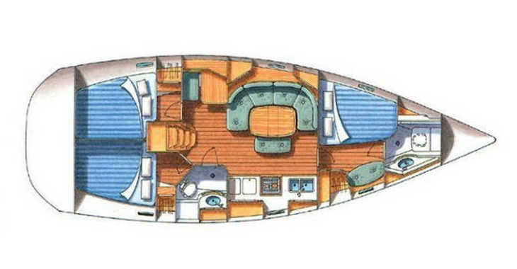 Louer voilier à Netsel Marina - Oceanis 393 Clipper