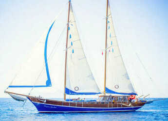 Rent a schooner in Bodrum Marina - Gulet Kaptan Yarkin