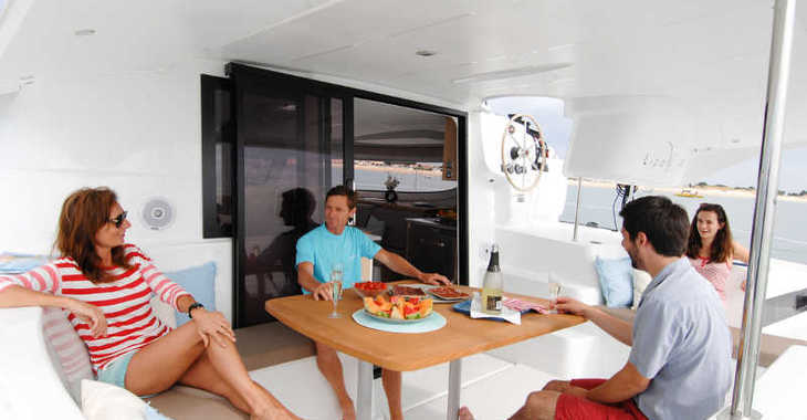 Rent a catamaran in Netsel Marina - Lipari 41 Maestro evo