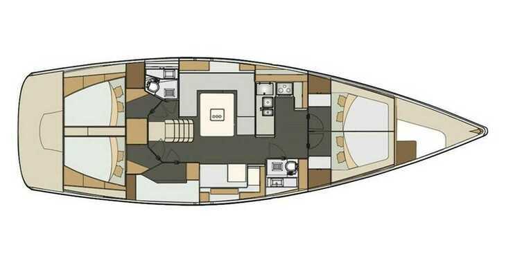 Rent a sailboat in Kornati Marina - Elan  50 Impression