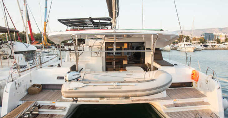 Rent a catamaran in Lefkas Marina - Lagoon 42 (A/C, Watermaker, Gen)