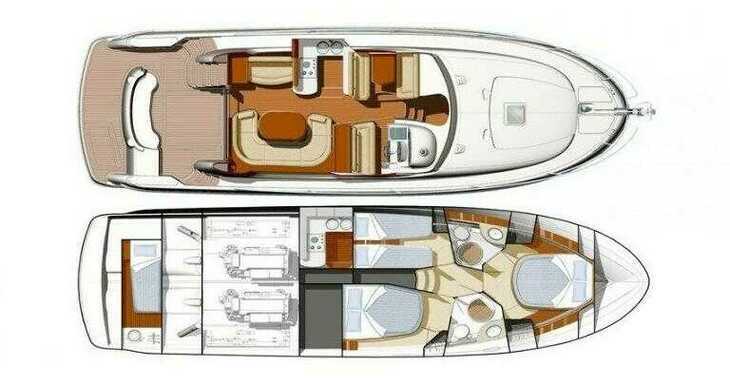 Louer yacht à Marina di Cannigione - Prestige 46 Fly-a
