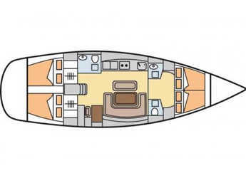 Rent a sailboat in Porto Capo d'Orlando Marina - Dufour 455 GL