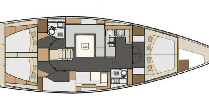 Rent a sailboat in Muelle de la lonja - Elan 50 Impression