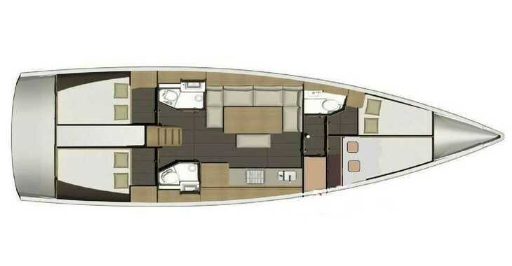 Rent a sailboat in Marina di Portisco - Dufour 460 Grand Large