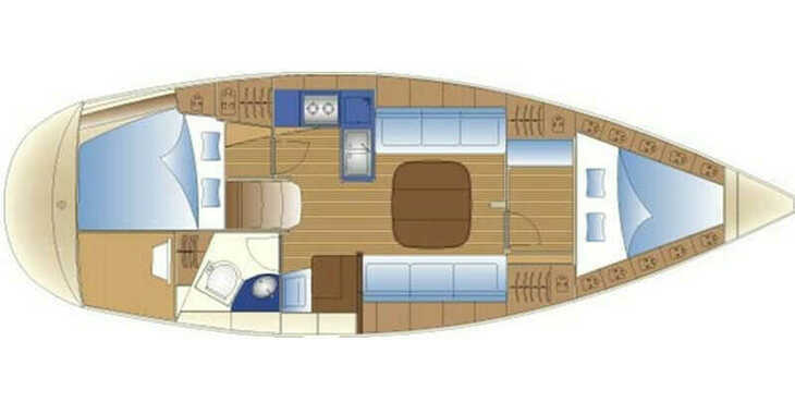 Chartern Sie segelboot in Volos - Bavaria 36 (Owner's version)