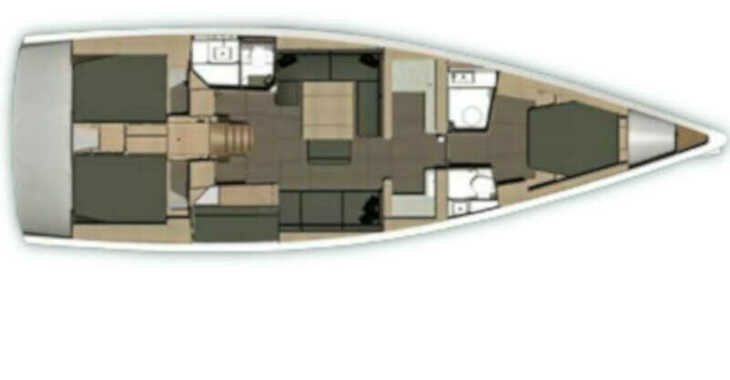 Chartern Sie segelboot in Marina di Cannigione - Dufour 512 Grand Large