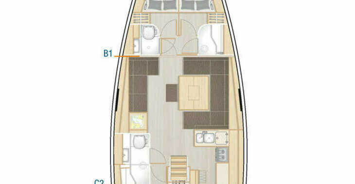 Chartern Sie segelboot in Marina Kastela - Hanse 458