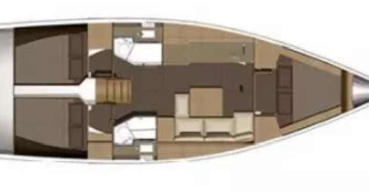 Chartern Sie segelboot in Contra Muelle Mollet - Dufour 382 Grand Large